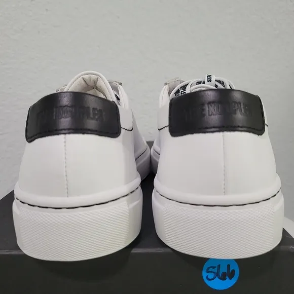 The Kooples Men Low Sneakers in White Leather