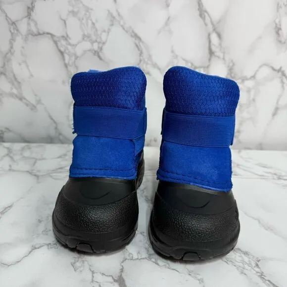 The North Face Toddler Boots sz 7 Waterproof Suede Unisex Alpenglow II NEW #K460