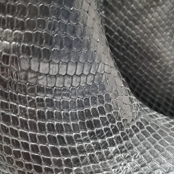 THEORY Python Snake Skin Wedge Boots Booties