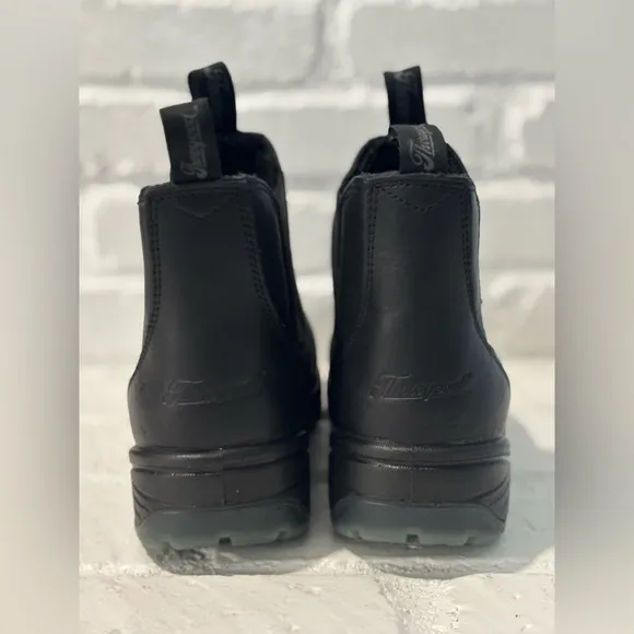 THOROGOOD 6″ BLACK QUICK RELEASE STATION BOOTS SAFETY TOE, Men’s size 11
