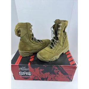Thorogood SAW Men's 3.5 Women’s 5.5 Lightweight AR Military Boots [Coyote Brown,