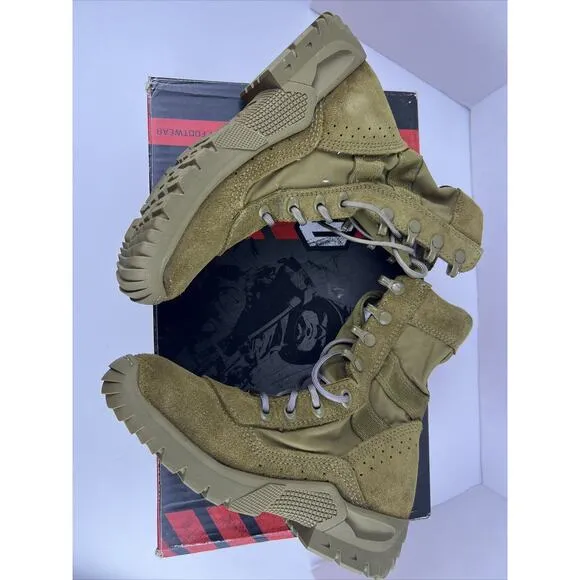 Thorogood SAW Men's 3.5 Women’s 5.5 Lightweight AR Military Boots [Coyote Brown,