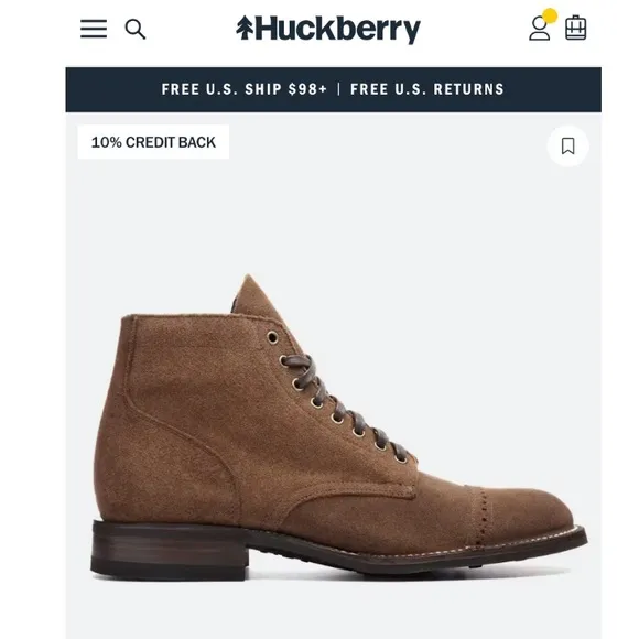 Thursday Boots Vanguard Cap Toe Huckberry