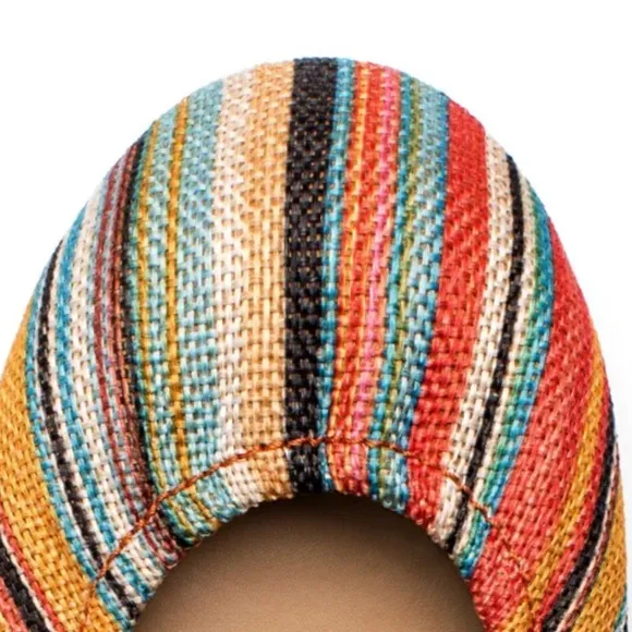 TIEKS Flats in Sunset Stripe size 10