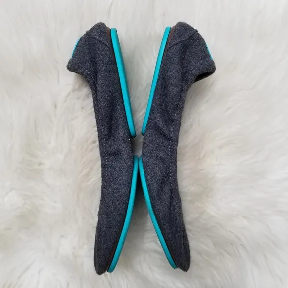 Tieks Greystone Wool Flats