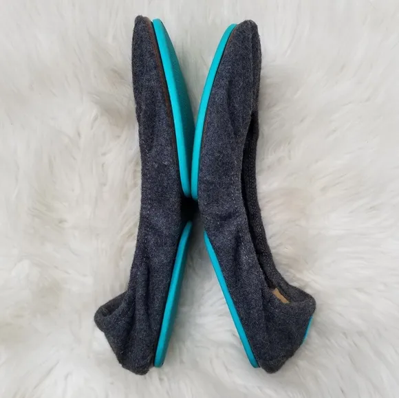 Tieks Greystone Wool Flats