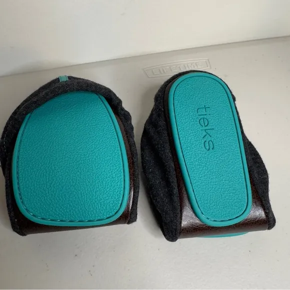 Tieks NWOT Graystone Flats Gray vegan Wool 8
