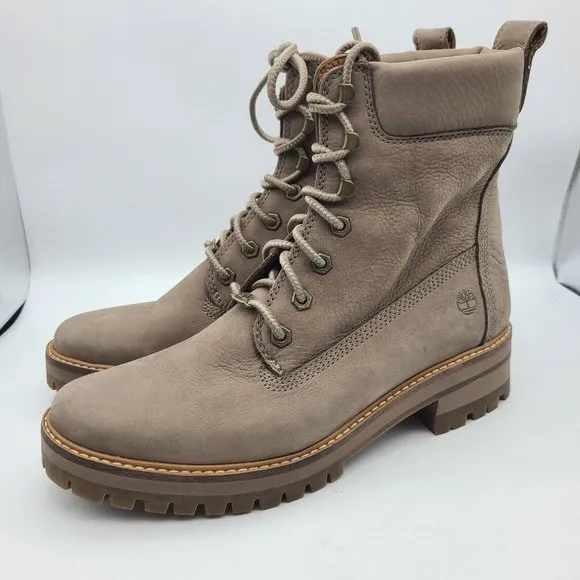 TIMBERLAND Courmayeur  Boots combat Taupe Nubuck Leather  US 10 EUR 41.5 new