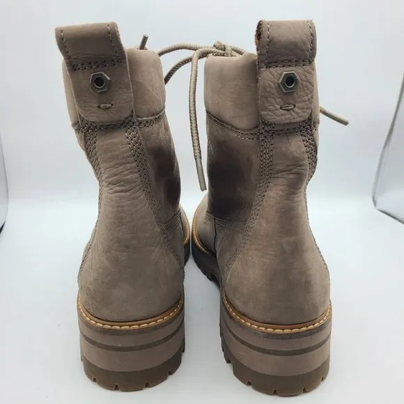 TIMBERLAND Courmayeur  Boots combat Taupe Nubuck Leather  US 10 EUR 41.5 new