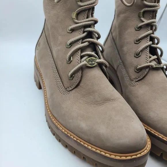 TIMBERLAND Courmayeur  Boots combat Taupe Nubuck Leather  US 10 EUR 41.5 new