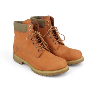 Timberland Premium 6-Inch Waterproof Boots Nubuck Leather Men’s Work Streetwear