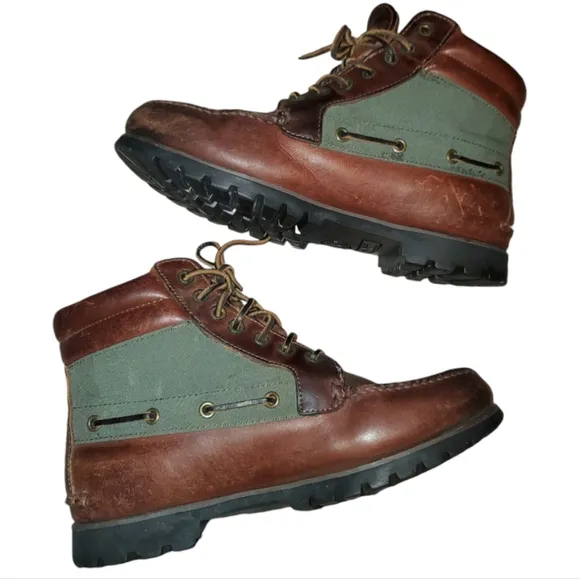 Timberland RARE CLASSICS! Brown Green Chukka