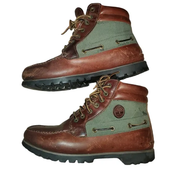 Timberland RARE CLASSICS! Brown Green Chukka
