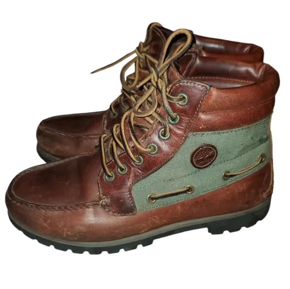 Timberland RARE CLASSICS! Brown Green Chukka