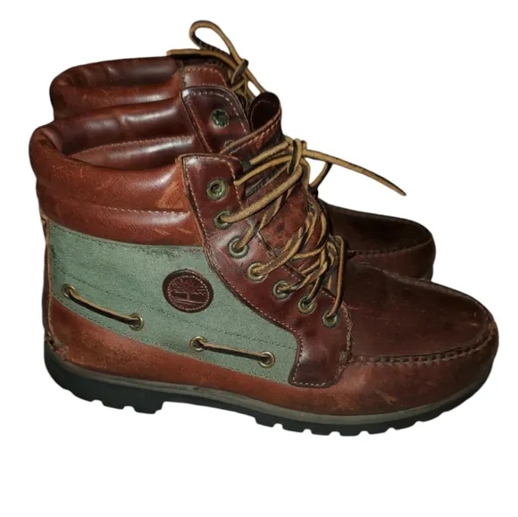 Timberland RARE CLASSICS! Brown Green Chukka