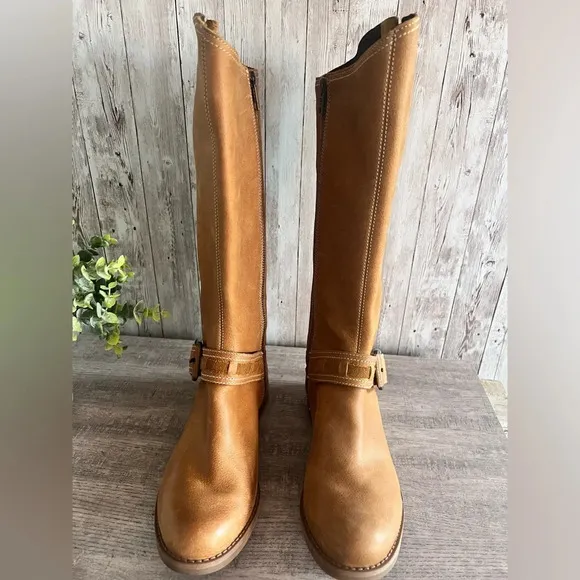 Timberland Savin Hill Tall Leather Riding Boots Size 7