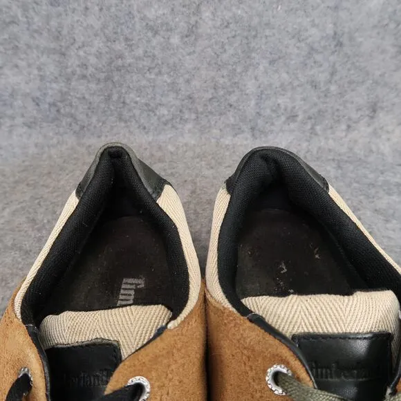 Timberland Shoes Mens 10 Sneakers Casual Oxford Leather Classic Brown Comfort