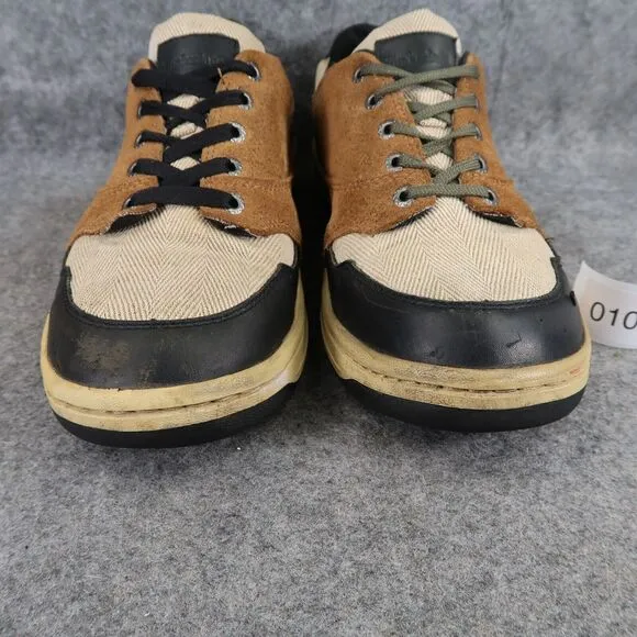 Timberland Shoes Mens 10 Sneakers Casual Oxford Leather Classic Brown Comfort