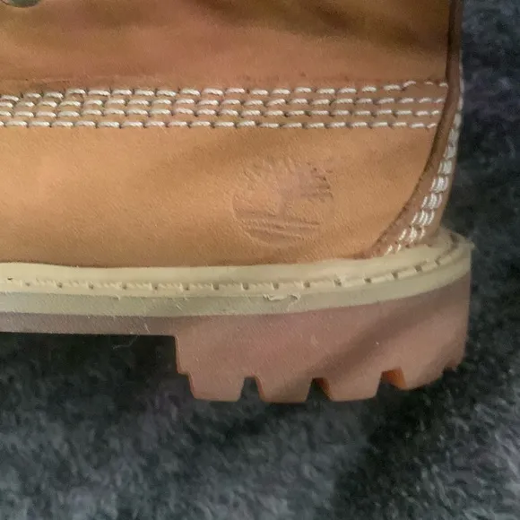Timberland Tan Nubuck Leather Boots High-Top