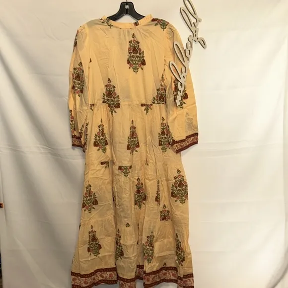 TNUCK BEACHBlush Chandelier Long Sleeve Salty Paloma Caftan