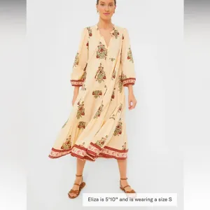 TNUCK BEACHBlush Chandelier Long Sleeve Salty Paloma Caftan