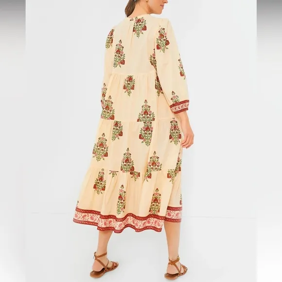 TNUCK BEACHBlush Chandelier Long Sleeve Salty Paloma Caftan