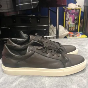 To Boot New York Cognac Leather Sneakers Minimalist Design