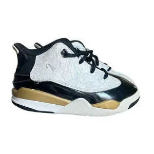 Toddler Boys Jordan Dub Zero TD Metallic Gold High Top Sneakers - Sz 9