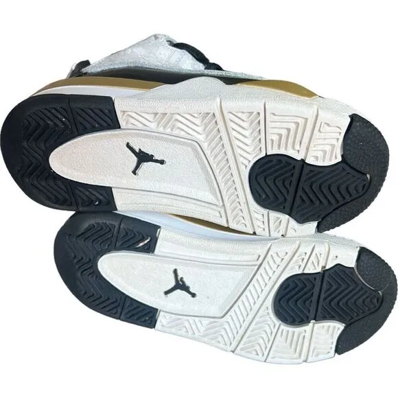 Toddler Boys Jordan Dub Zero TD Metallic Gold High Top Sneakers - Sz 9