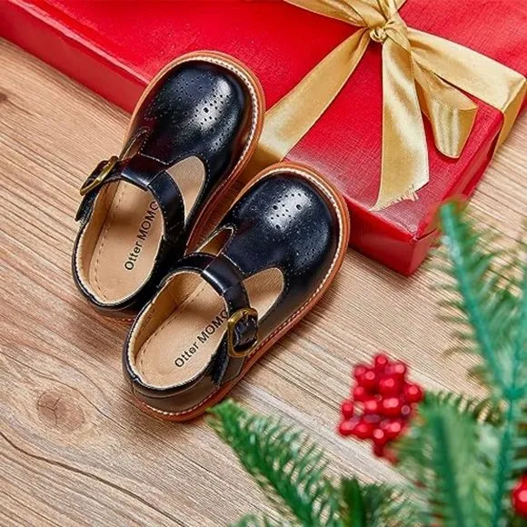 Toddler/Little Girls Mary Jane Ballerina Flats Shoes Slip-on School