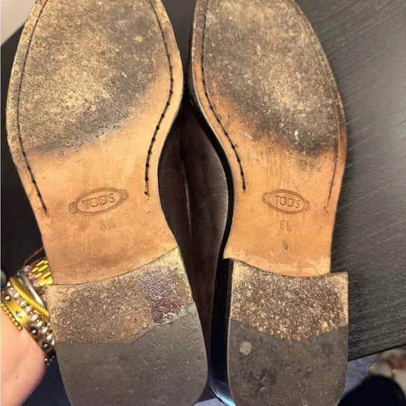 Tod’s Loafers brown leather size 8