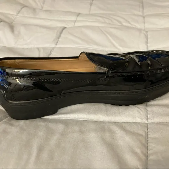Tod’s Patent Leather Loafers Ex Cond