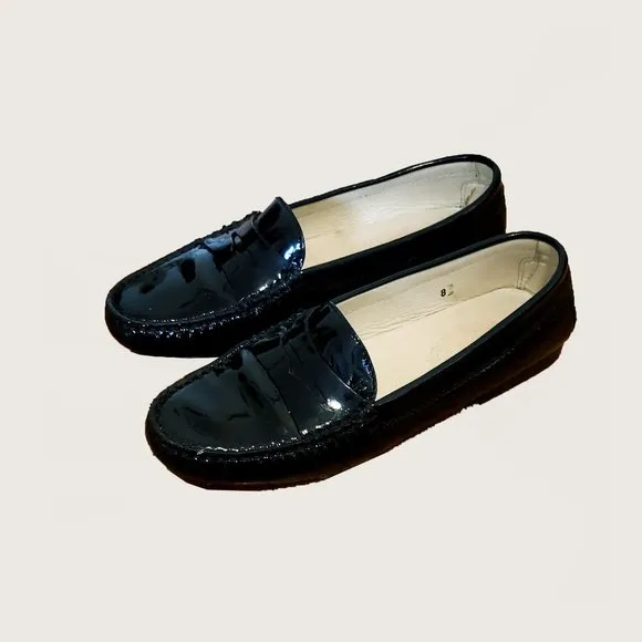 Tod's Patent Leather Loafers
