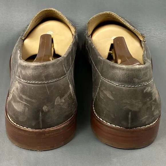 Tommy Bahama Felton leather casual loafers mens size 11.5