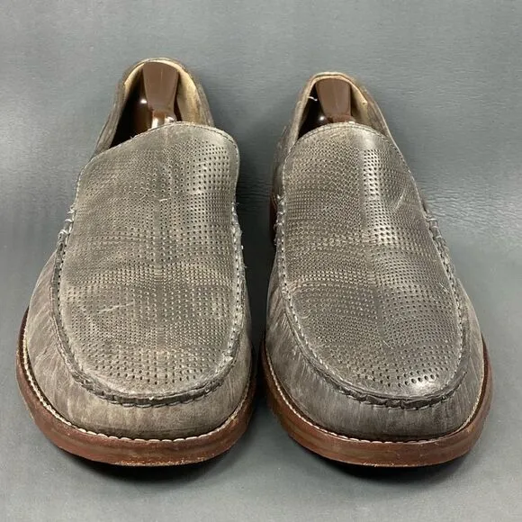 Tommy Bahama Felton leather casual loafers mens size 11.5