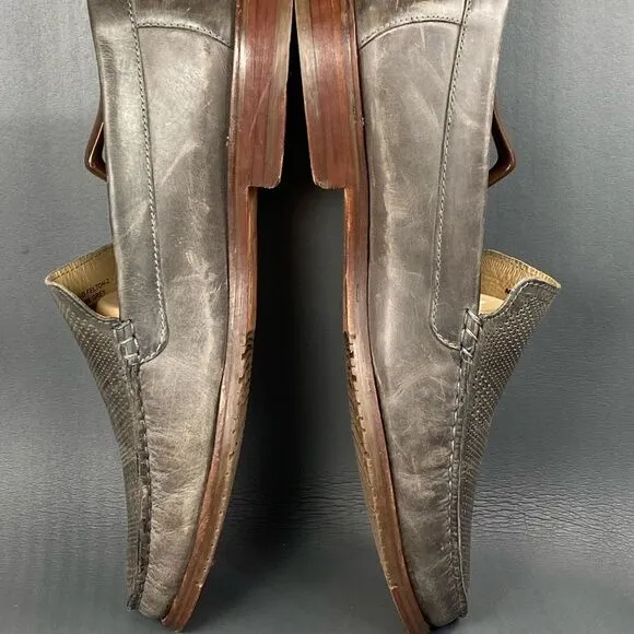Tommy Bahama Felton leather casual loafers mens size 11.5