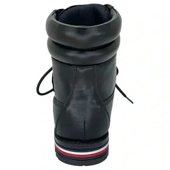 Tommy Hilfiger Melise Black Womens Ankle Boots Size 10M