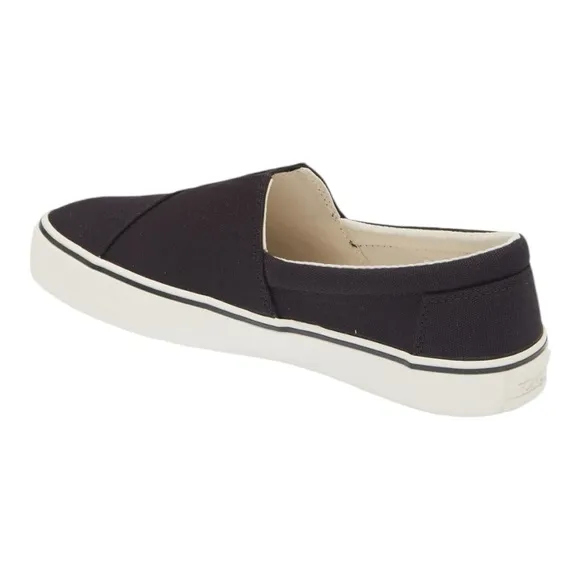 ♥️Toms♥️Men’s Alpargata Black &amp; White Slip-On Sneaker Size (7.5) Med Width
