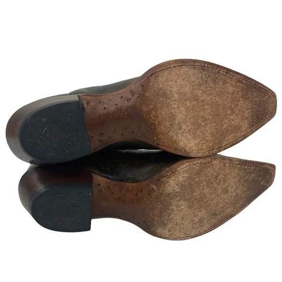 Tony Lama Sierra Goldrush Distressed Leather Boots