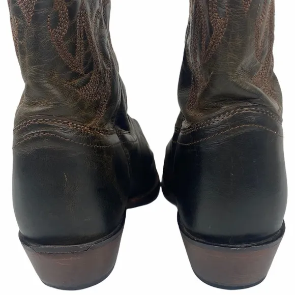 Tony Lama Sierra Goldrush Distressed Leather Boots