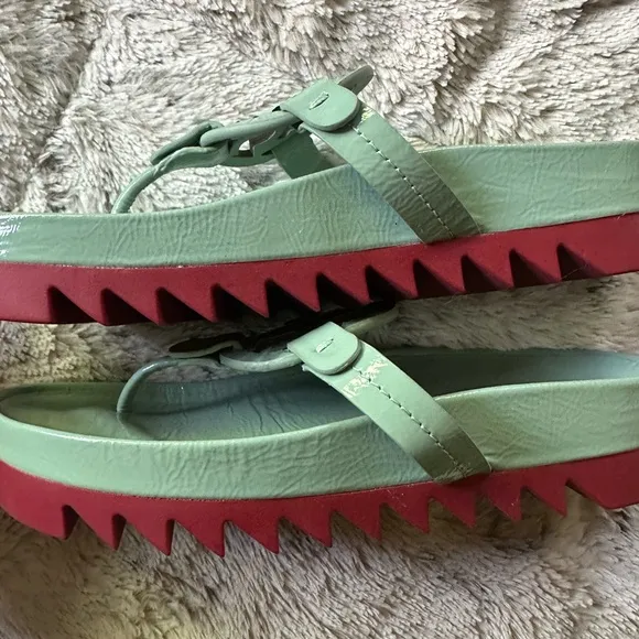 Tory Burch Miller Cloud Lug Sandals, Size 7