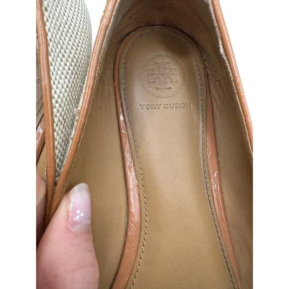 Tory Burch Samantha Leather Loafer Size 8.5
