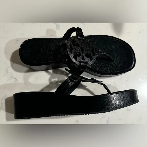 TORY BURCH Women's Miller Wedge Sandal NWOT