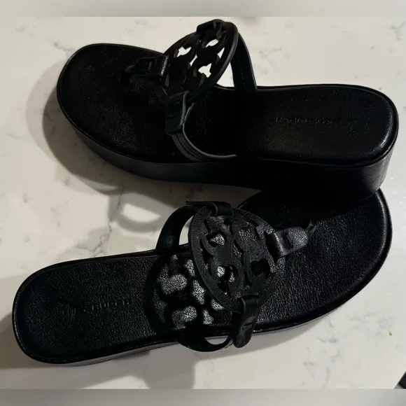 TORY BURCH Women's Miller Wedge Sandal NWOT
