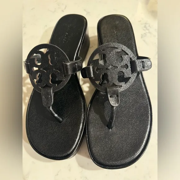 TORY BURCH Women's Miller Wedge Sandal NWOT