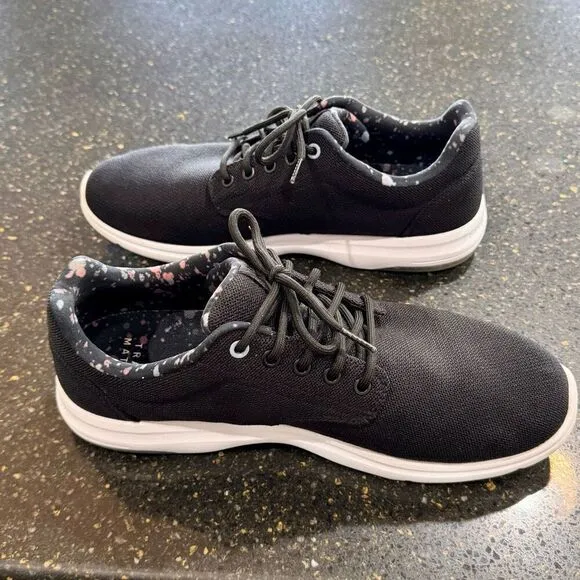 Travis Mathew the Daily 2.0 Black Mesh Sneakers. Size 11.