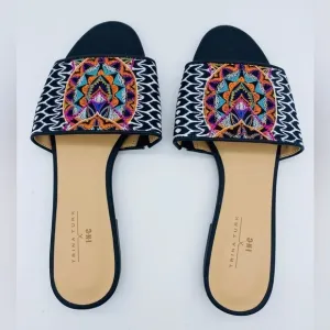 TRINA Turk Slippers x I.N.C Maria Slide Sandals 6