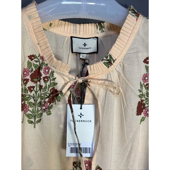 Tuckernuck Size S Blush Chandelier Long Sleeve Salty Paloma Midi Dress New NWT