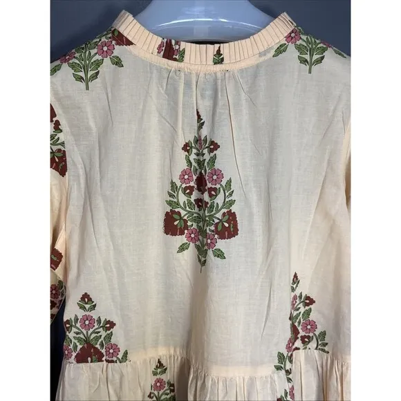 Tuckernuck Size S Blush Chandelier Long Sleeve Salty Paloma Midi Dress New NWT