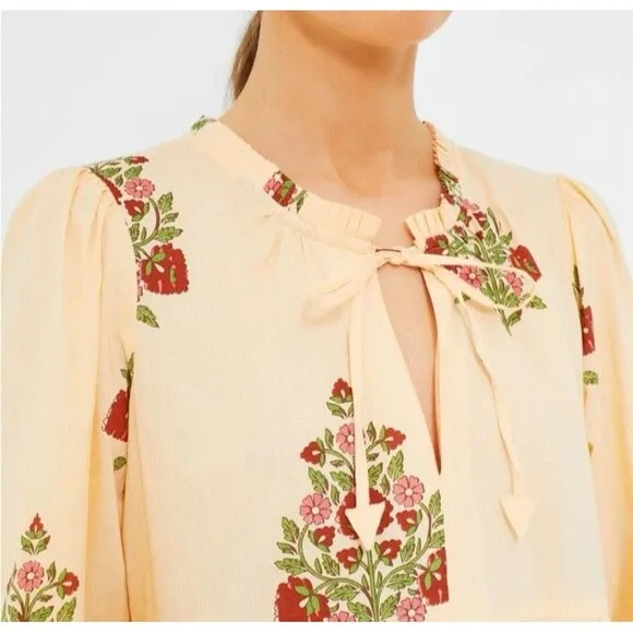 Tuckernuck Size S Blush Chandelier Long Sleeve Salty Paloma Midi Dress New NWT